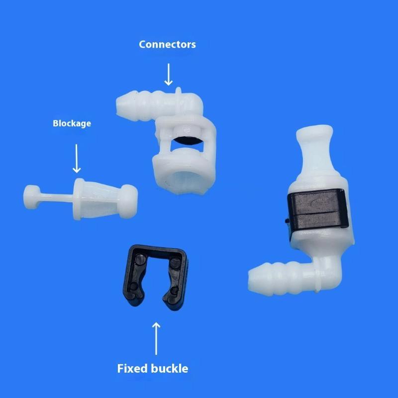 1 Piece For Golf Caddy Jetta Tiguan Skoda Octavia Yeti Leon Car Windscreen Washer Pump Jet Coupling Connector