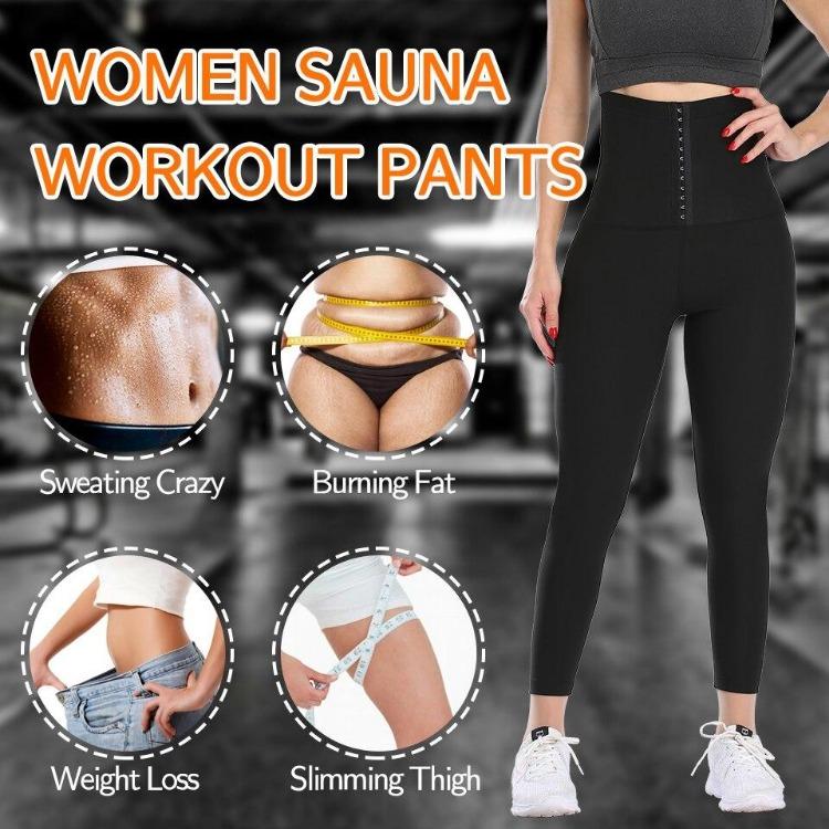 Женские термошорты для похудения, леггинсы для тренировок с контролем живота, бодишейпер, тренировочные брюки для сауны