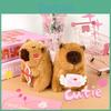Cupid Capybara Plush Stuffed Toy Animal Doll Couple Keychain Birthday Gifts