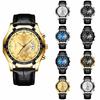 Men's  Luminous Running Alarm Clock Watch