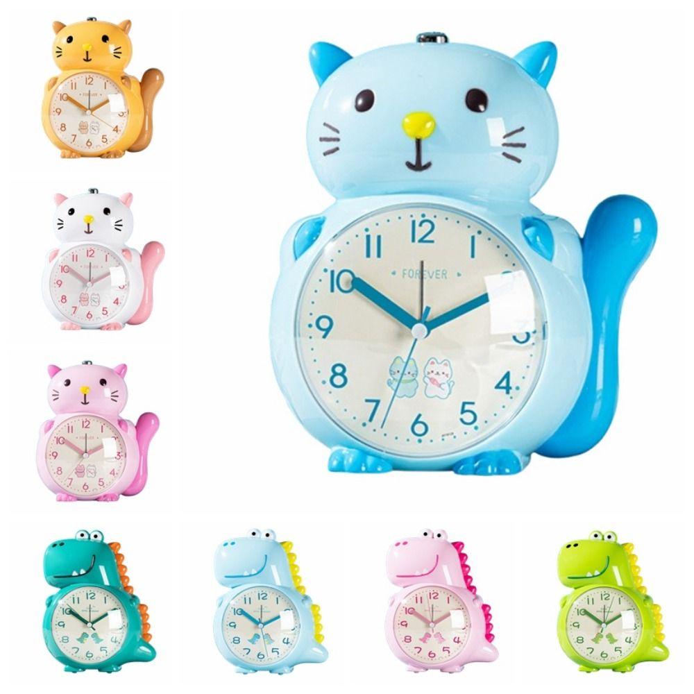 Music Electronic Desk Clock Cartoon Tabletop Clock Gifts Children Alarm Clock Time Management Tool