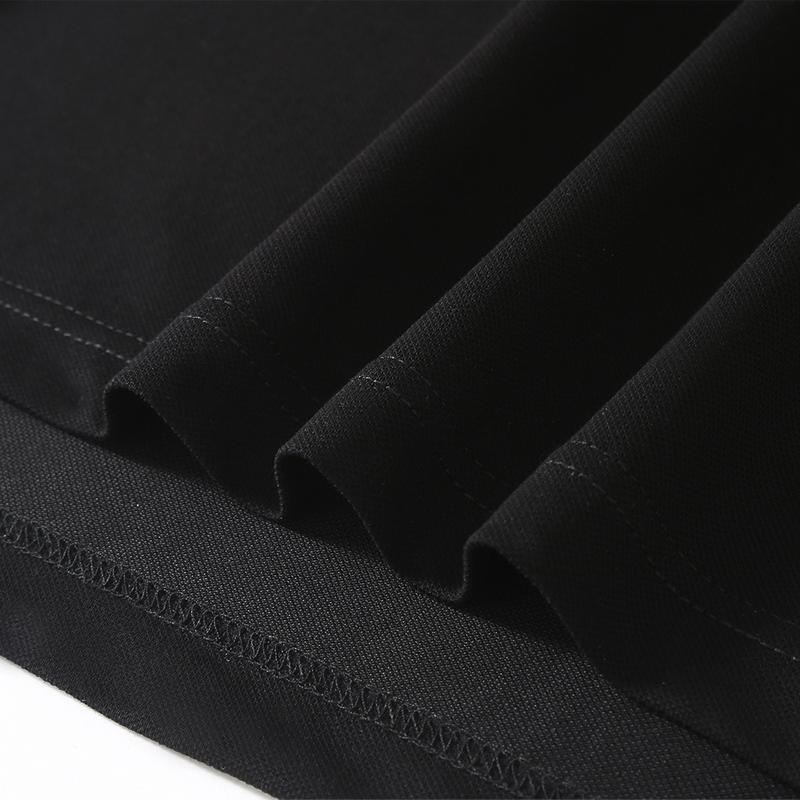 4XL-11XL Большие размеры рубашки поло мужские большие топы летняя винтажная одежда модная футболка с коротким рукавом