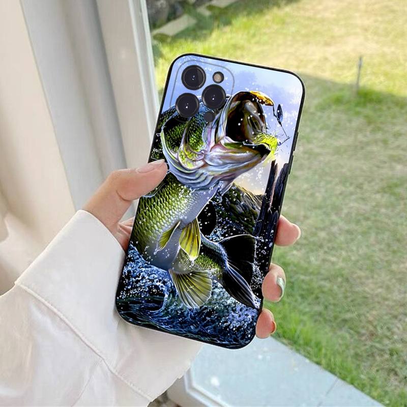 Чехол для телефона с изображением рыбалки для iPhone 6, 7, 8 Plus 11, 12, 13, 14 Pro SE 2020 MAX Mini X XS XR, задняя крышка