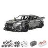 GuLi 10636 Техно-Спортивный Автомобиль 1:8 Дрифт RC Строительные Блоки - Сборная Игрушка для Гонки с Дистанционным Управлением
