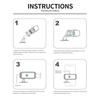 Adjustable Phone Stand Electric Auto Clamping Mount Universal Dashboard Vent Mount  4.7-7.2" Phones