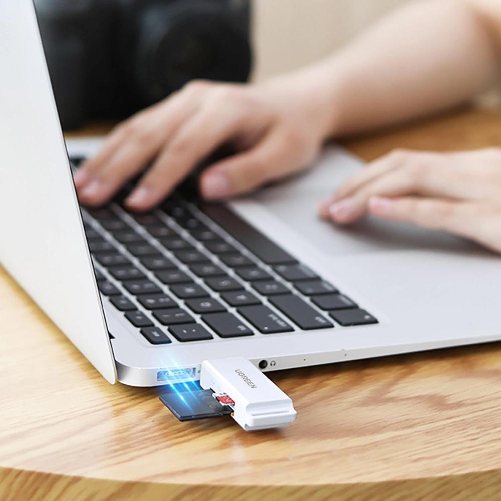 Ugreen Portable Tf/Sd Card Reader For Usb 3.0 Black (Cm104)