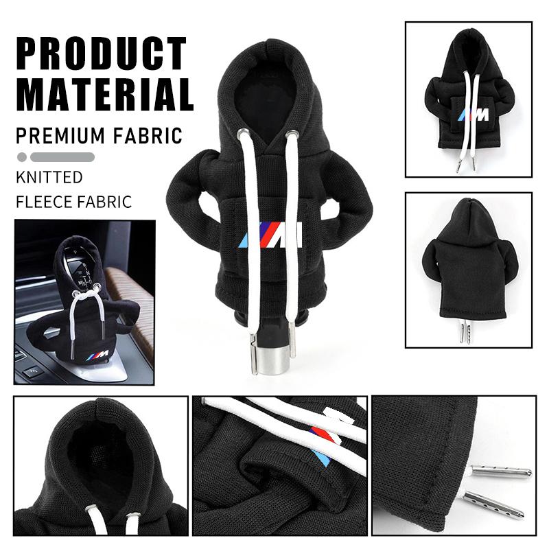 For BMW F11 Car Shift Knob Cover Manual Handle Gear Sweatshirt Change Lever Covers For BMW M F10 F20 F30 F40 F15 F25 F26 F31 F49 E62 E83 E84