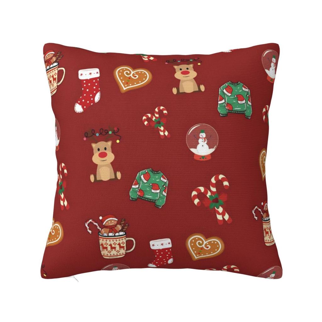 Pillow Cover Christmas Graphic Cushion Cover Morden Pillow Case For Sofa Bedroom Home Decor Pillowcases