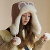 Теплая шапка с ушками, плюшевая шапка-бини, новые шапки для защиты ушей, зима