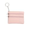 Macaron-Colored Korean-Style Women's Key Pouch Mini Solid-Color Compact Multi-Layer Card & Coins Bag For Moms