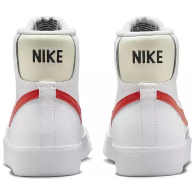 Nike Blazer Mid 77 White Picante Red GS Kids' DA4086-110