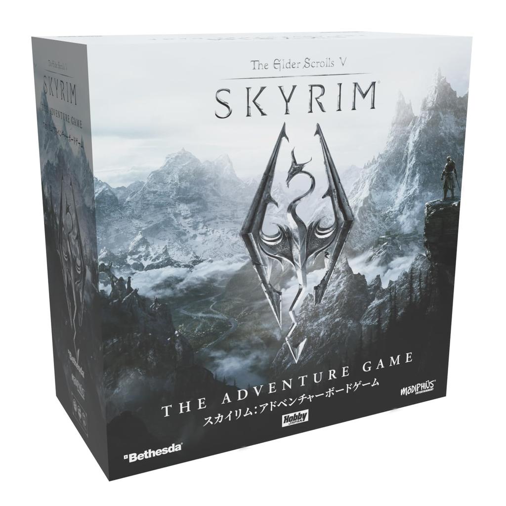 Hobby Japan Adventure Board Game Japanese Version for Ages 14 and Board Game Skyrim (1-4 Players, 90-180 Minutes, Up)