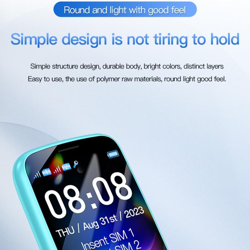 С99(H11) Мобильный телефон 4G с кнопками, 2,4-дюймовым TFT-экраном, двумя SIM-картами, двойным режимом ожидания, 240x320, будильником Voice King, аккумулятором 1500 мАч, мини-телефоном с фонариком