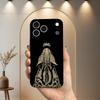 Luxury leopard Fashion Print For iPhone 8,7,11,12,15,14,13,16,17,Plus,Pro Max,XS,X,XR,SE,Mini,Soft Silicone Black Case