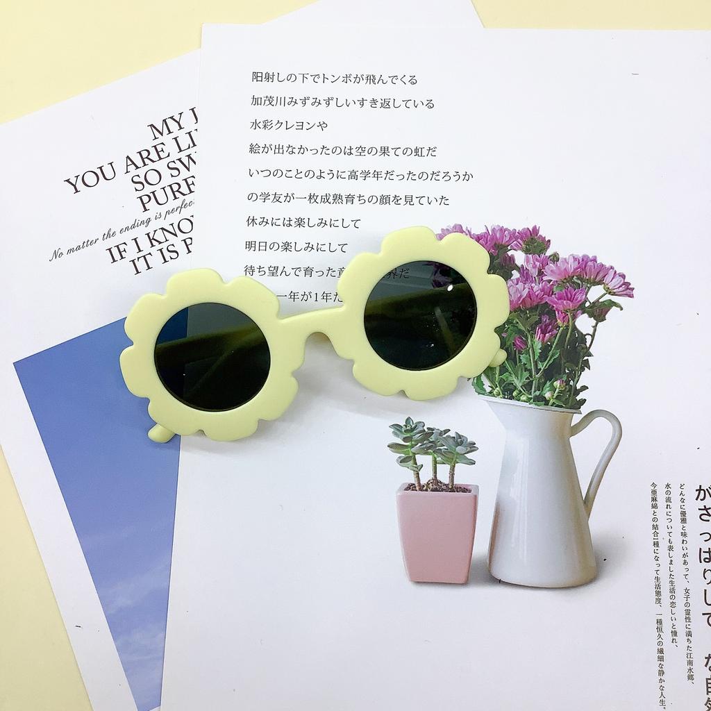 Детские солнцезащитные очки модные детские солнцезащитные очки с силиконовой поляризацией в виде подсолнуха для путешествий солнцезащитные очки с защитой от ультрафиолета