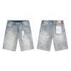 PurpleBrandJeans Distressed High-Street Denim Shorts Loose Fit Straight Cut 2026