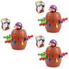 Exciting Super Pop Up Toy Jumping Pirate Board Game For Children And Families