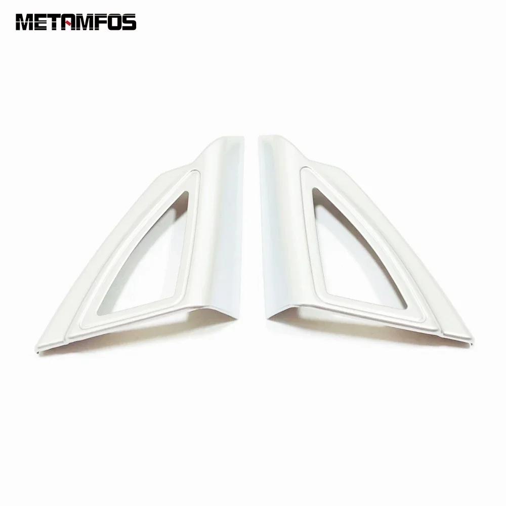Accessories For Toyota Highlander Kluger XU70 2024 Matte Front Window Interior A Pillar Triangle Cover Trim
