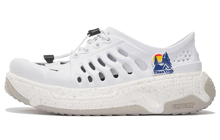 Li Ning Trek EVA Дышащие и упругие Низкие повседневные кроссовки Женские Белые AZGS018-2