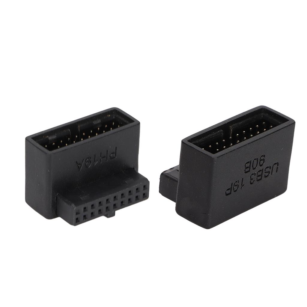 USB 3.0 Адаптер 90° Многослойная монтажная плата Легкая установка Адаптер питания 19/20Pin