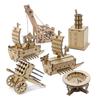 Создайте 6 видов корейской научной серии, Class Kit Kit 3D Трехмерная головоломка с деревом Корея 3d Puzzle