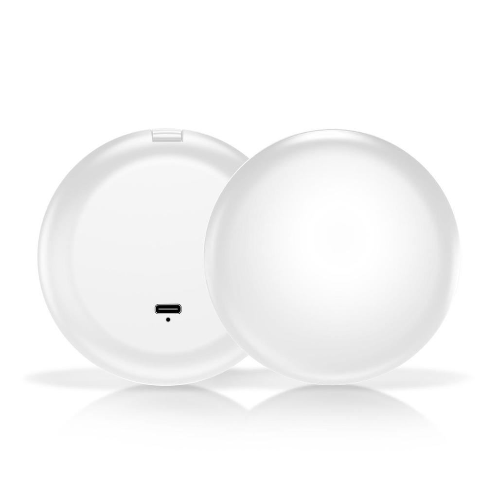 Портативное двустороннее зеркало для макияжа со светодиодной подсветкой, 10-кратное увеличение, складное, с подсветкой для гостиной