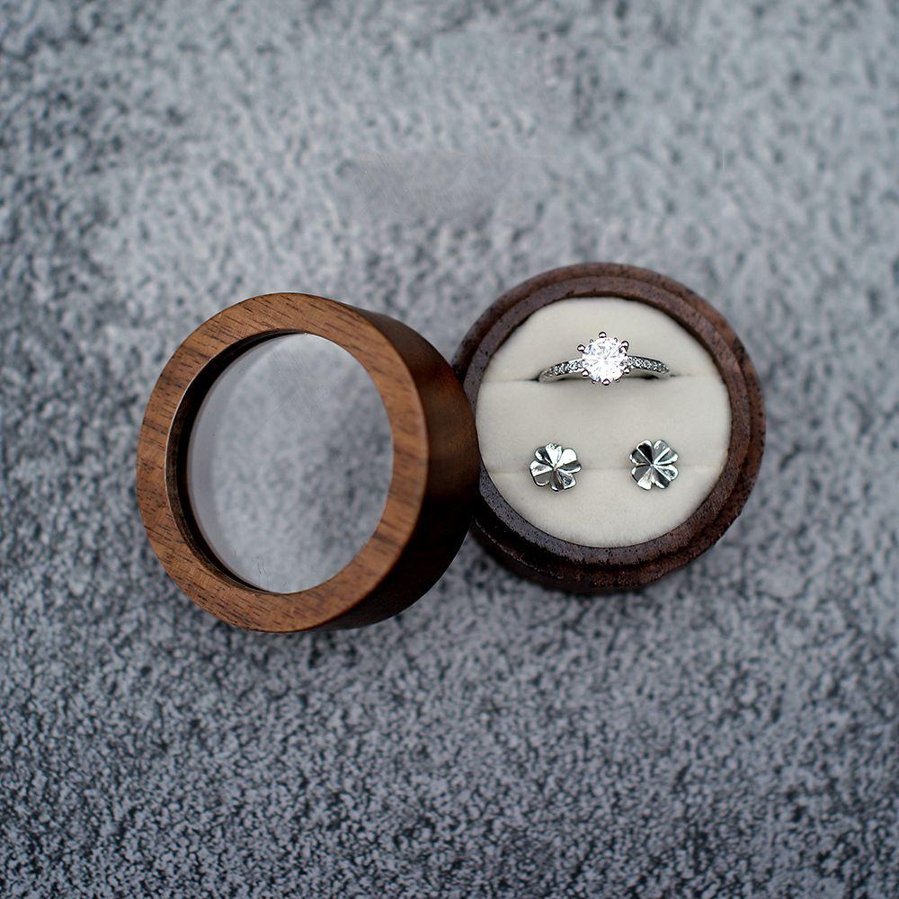 Романтическая церемония помолвки, предложение, серьги, органайзер, шкатулка для украшений, подарочная шкатулка, шкатулка для хранения колец, шкатулка для колец