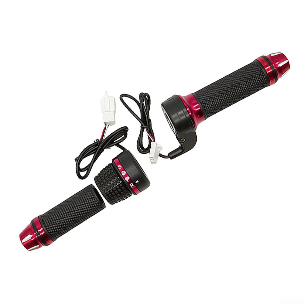 Ровный электрический АБС шестерни ручки 4 дроссельной заслонки велосипеда + резиновый материал