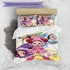 3pcs DoReMi1 Design Cover Set - HD Printed Bedding with 1 Cover and 2 Pillowcases - Perfect for Home and Dorm Decor