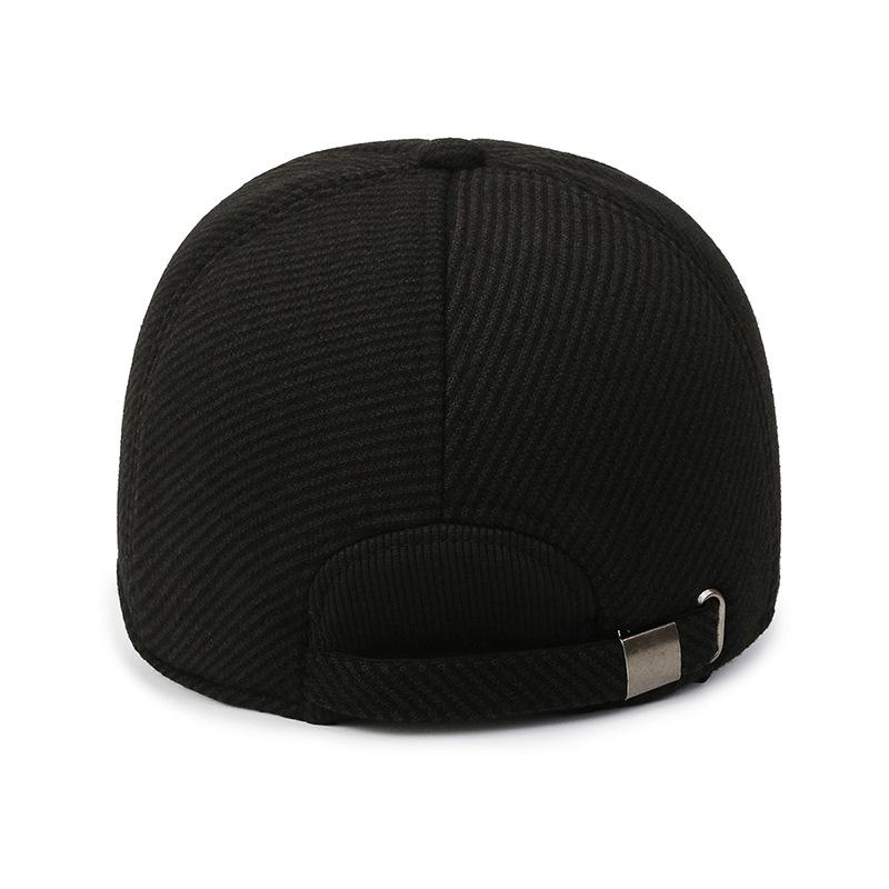 For All Occasions Multi Use All Purpose Fresh Latest Brand New Auturnn Thick Warm Men Winter Baseball Cap With Ear Flaps, Ideal Choice For Gifts