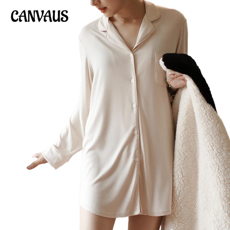 Пижамы для весны и осени, женские пижамы из модала с длинными рукавами, женские простые домашние костюмы для пожилых людей