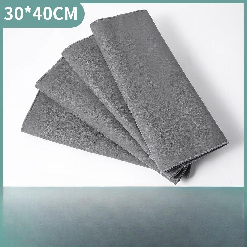 Ткань для мытья стекол без разводов и водяных знаков, утолщенная впитывающая ткань для бытовой уборки зеркал