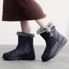 Waterproof Winter Boots for Women New Faux Fur Long Plush Snow Boots Woman Platform Ankle Boots Warm Cotton Couples Shoes