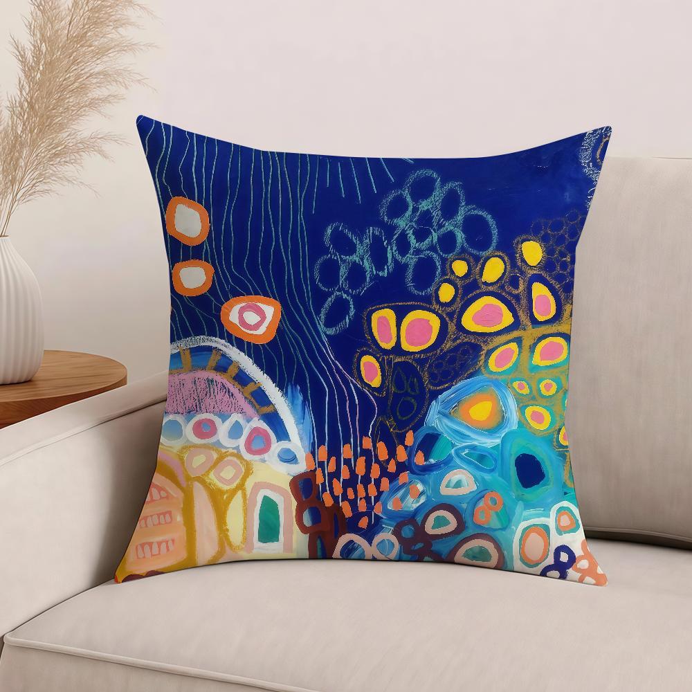 Art JonathanGemmell Pillow Case Office Cushions Suitable For Sofa Car Bedroom Decorative Cushion Cover