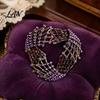 Hollow Loop Brooch Rhinestone Twisting Brooch, Decorative Lapel Pin Clip for Men Women, Sweater Cardigan Coat Suit Jewelry Accessories