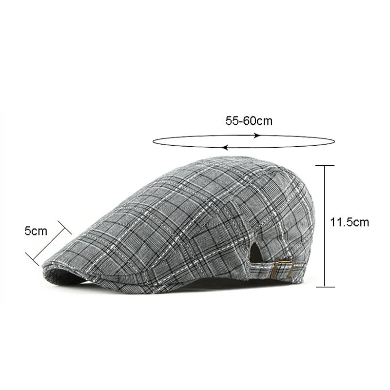 Кепки газетчика для мужчин, британский винтажный берет, мужская клетчатая шляпа вперед, летние береты, шляпы художников в стиле Гэтсби, Gorro Hombre Boina