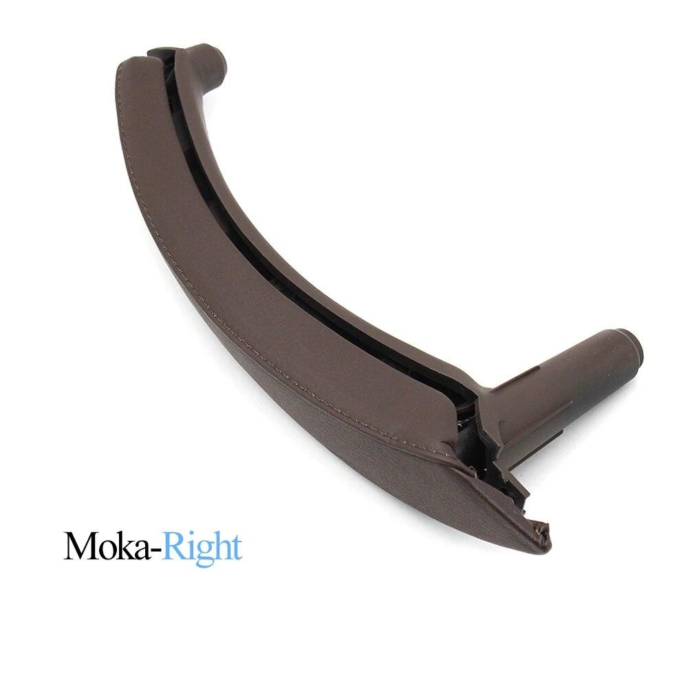 Модернизированная ручка открывания левой и правой пассажирской двери автомобиля с кожаной накладкой, замена для BMW X5 X6 E70 E71 E72 2007-2013