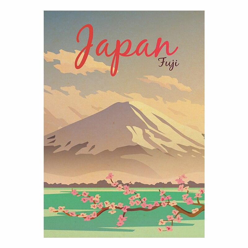 Винтажные металлические таблички с городами и пейзажами для путешествий Италия Япония Таиланд Таити Ретро-постеры для декора дома, бара, паба, клуба