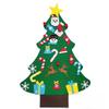 DIY Felt Christmas Tree Christmas Decoration for Home New Year Christmas Ornaments Santa Claus Xmas Kids Gifts