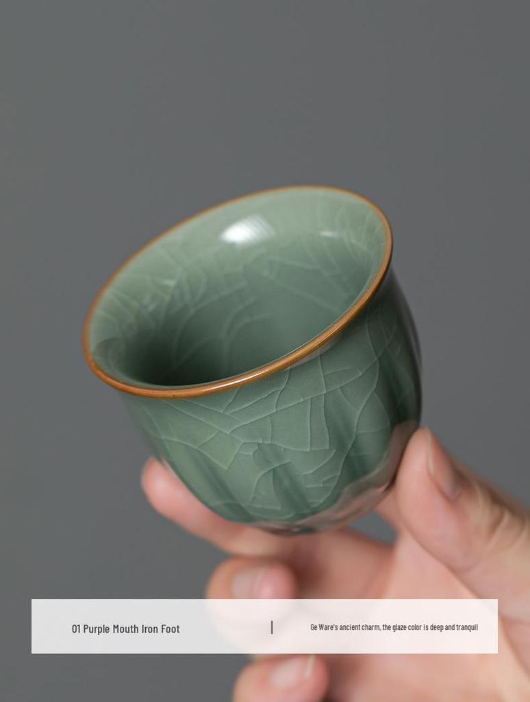 Роскошный керамический чайный сервиз: Подарочная коробка с разномастными чайными чашками и пиалами