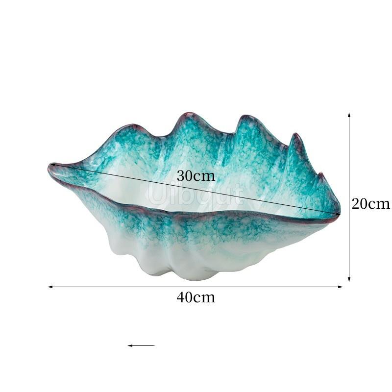 Тарелка сашими из большой ракушки Тарелка со льдом Поднос с морепродуктами Тарелка сашими из лосося Сухой лед Художественная концепция Блюдо и столовые приборы