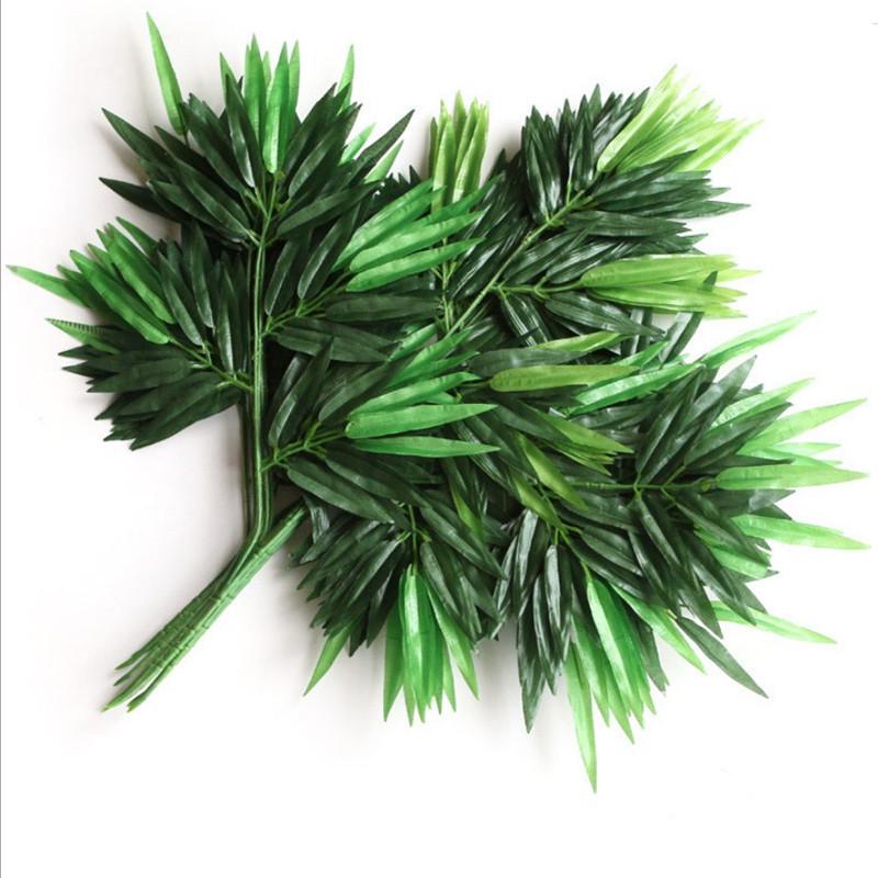Artificial Bamboo Branches and Leaves for Pipe and Home Decoration