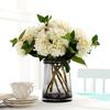 1Pc Artificial Hydrangea Fade-resistant Realistic Vibrant Color Photography Accessory Faux Silk Flower