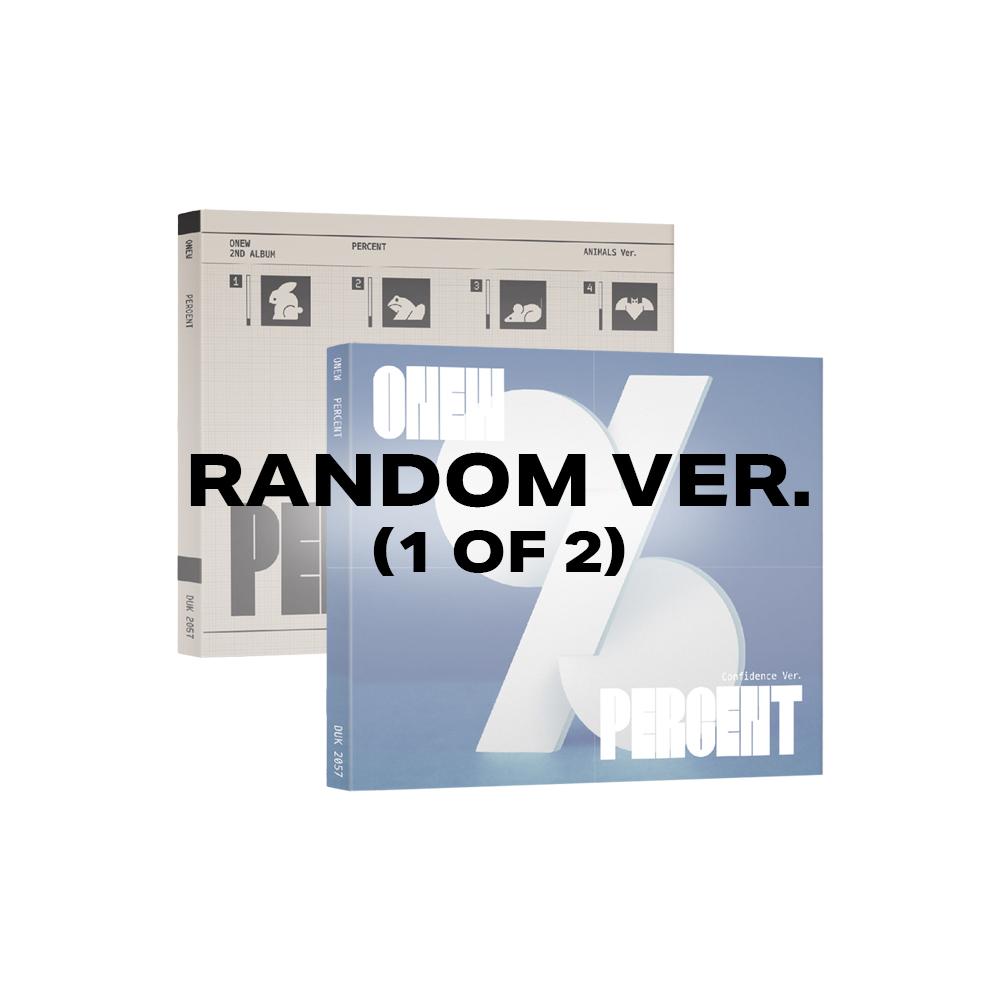 ONEW - PERCENT (Digipack Ver.)