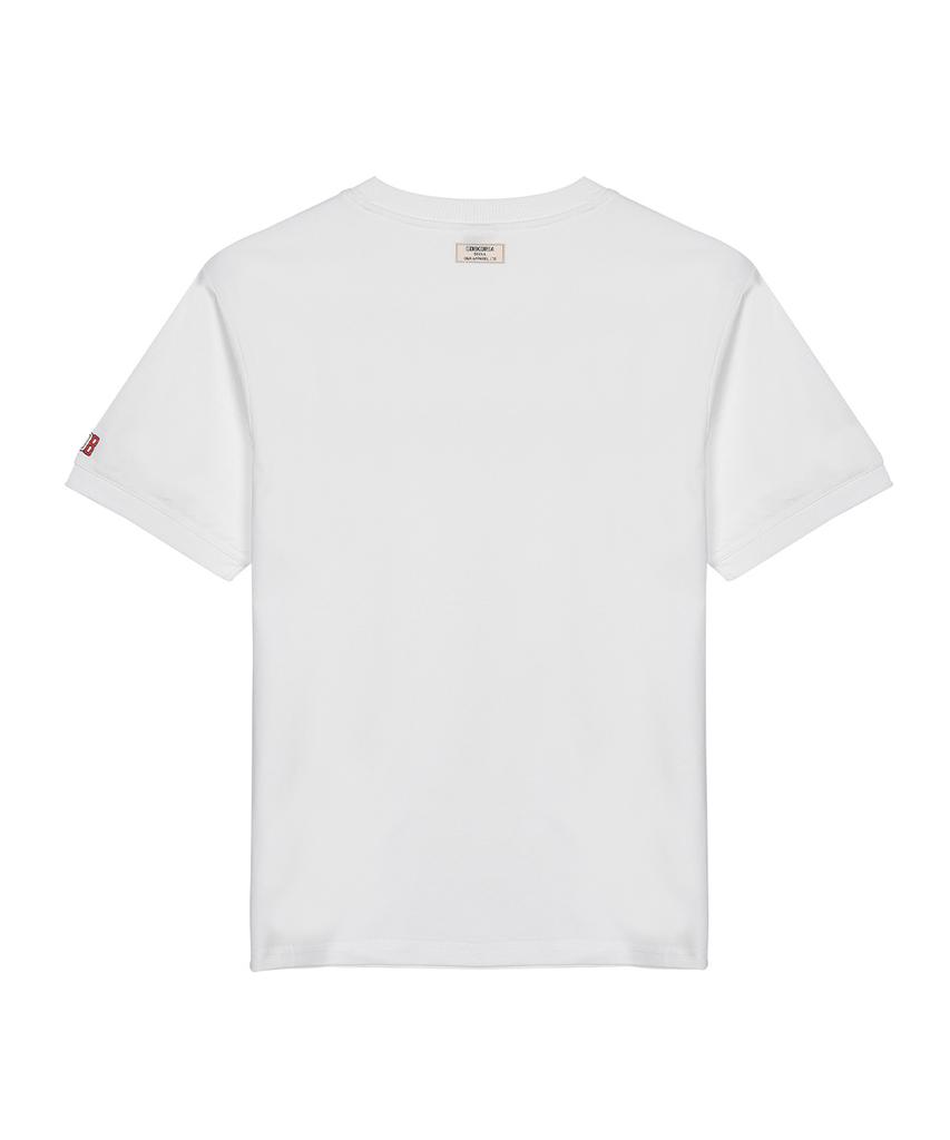 Geulaengdeubotte Базовая футболка Gdb T-Shirt02 [Белый]