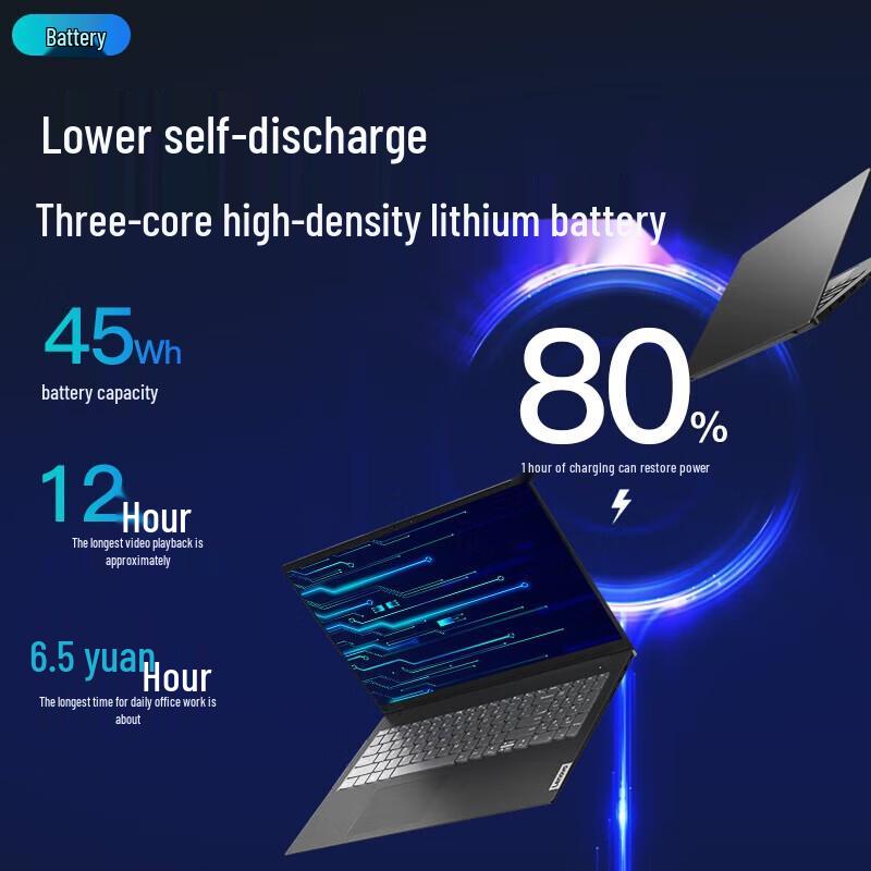 Lenovo Ноутбук V15 (Intel Core i5-13420H, 16 ГБ ОЗУ, 512 ГБ SSD) (Китайская версия)