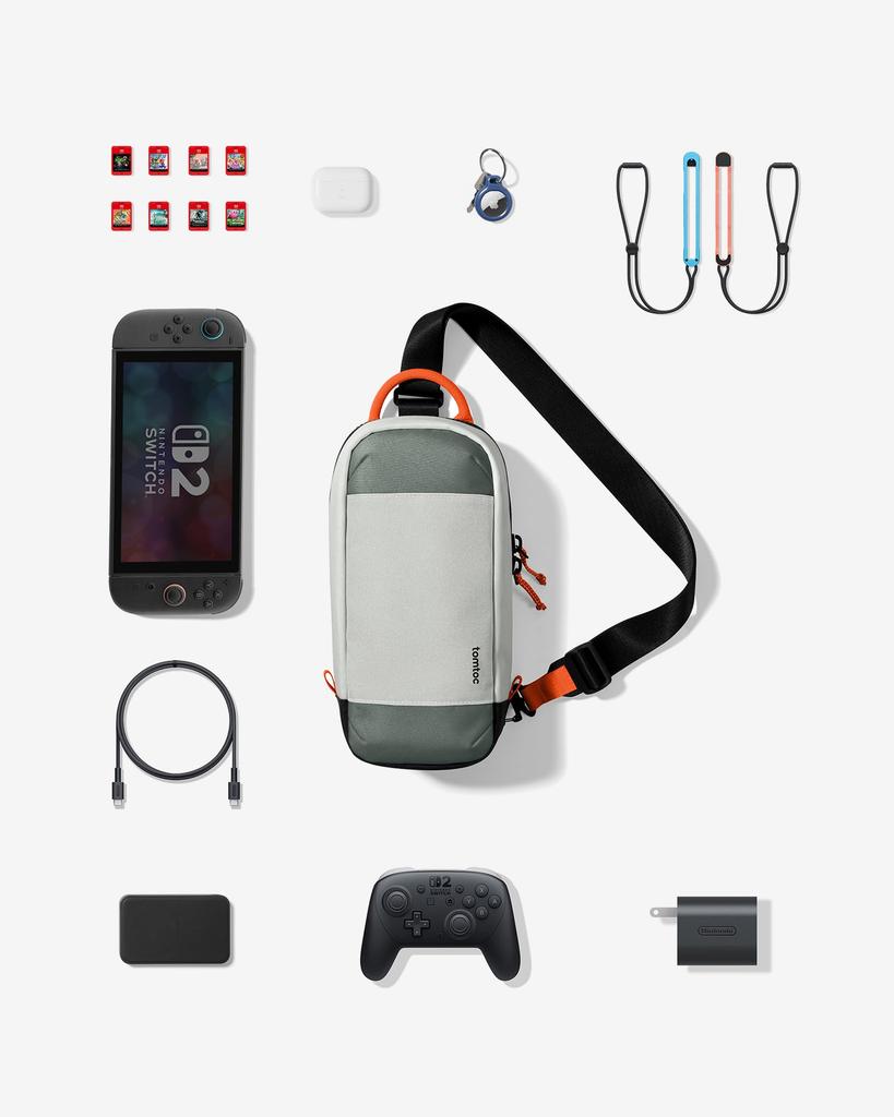 Tomtoc Nintendo Switch 2 Корпус Совместимый с Switch 2 tomtoc Switch Shoulder Pro Аксессуары Игровая карта EVA Защитная сумка, Модели, Сумка, Контроллер,