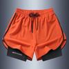 Short Shorts for Men In Summer Anti Glare Double-layer Sports Leisure Shorts for Couples Running Fitness Three Quarter Shorts