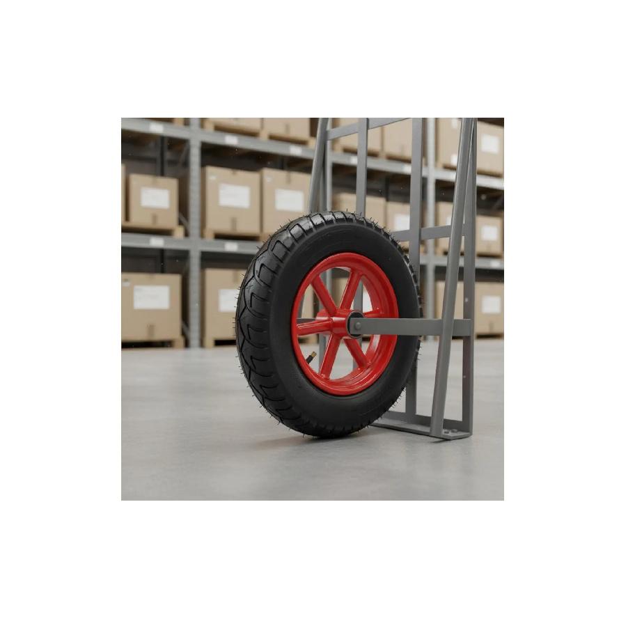14 Inch Air-Filled Wheel Shock Absorbing Hand Wagon Replacement Wheel Professional Hardware Sturdy Duty Effortless Rolling