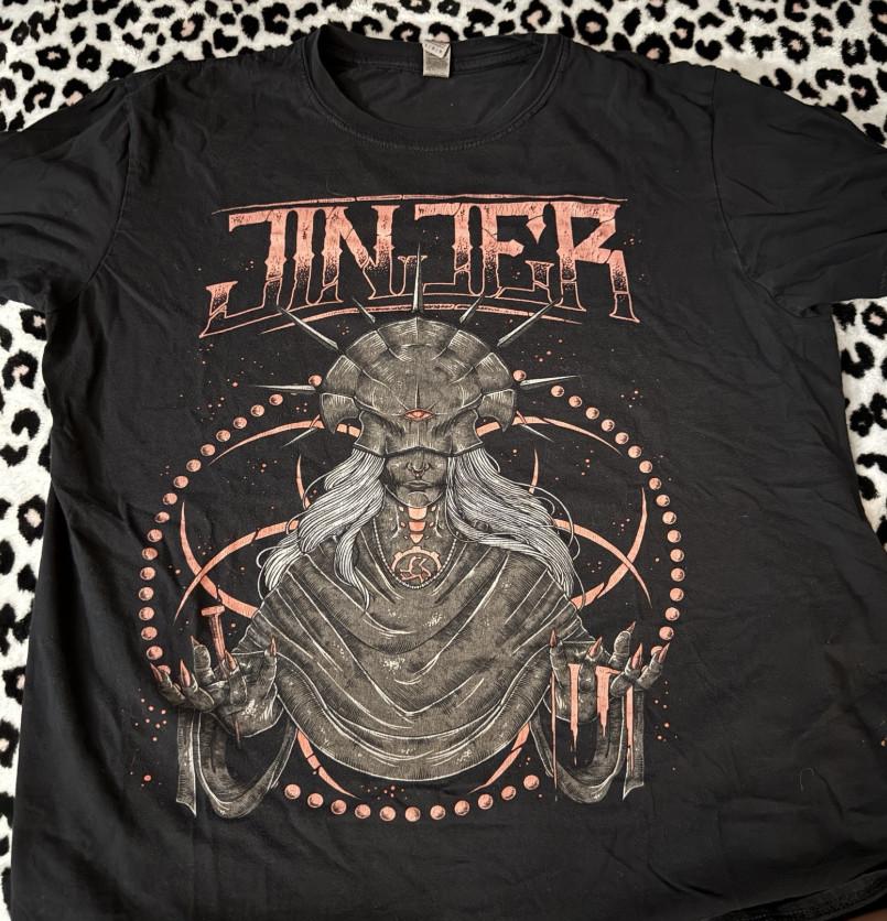 Jinjer Band Wallflowers Queen Black T-Shirt Cotton Unisex ZA506